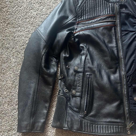 BRAND NEW Harley-Davidson Women’s I-94 Leather Jacket Black Size XL - Picture 4 of 10
